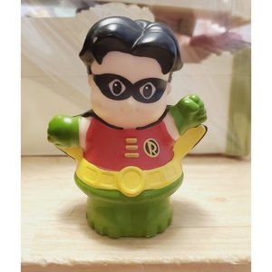 Fisher Price Little People DC Comics Super Friends Robin 2.5" Figure 2012 1186